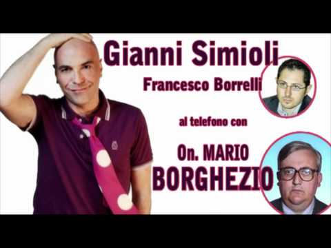 TROVIAMO IL MODO PER TAPPARE LA BOCCA A BORGHEZIO??? SIMIOLI GLI CHIEDE...