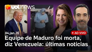EUA x Venezuela: Últimas notícias no UOL News Especial 2ª Edição com Mauro Tagliaferri | 4/1/2026