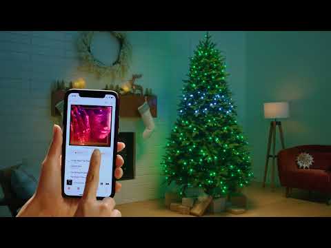 Evergreen Classics® LumaColor™ Tunes Artificial Christmas Tree