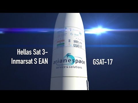 Arianespace Vol VA238 / Hellas Sat 3-Inmarsat S EAN et GSAT-17 (VF)