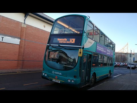7485/LJ51 DJD-Arriva Northumbria-Volvo B7TL/Wright Eclipse Gemini