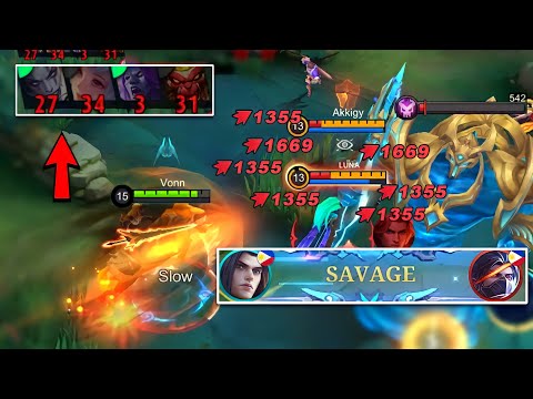 FULL DAMAGE LEOMORD CAN LITERALLY WIPE OUT ALL ENEMIES!! 1V5 SAVAGE?!!