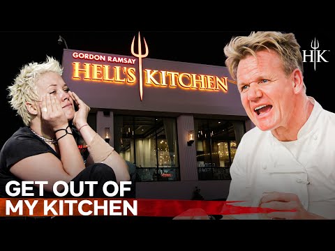 First Blue Team ELIMINATION, Hard Choice For Chef Ramsay | Hell's Kitchen