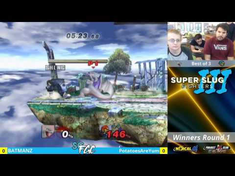“Super Slug Fighters III” – BATMANZ (Charizard) v. PotatoesAreYum (Ganon) – Winners R1