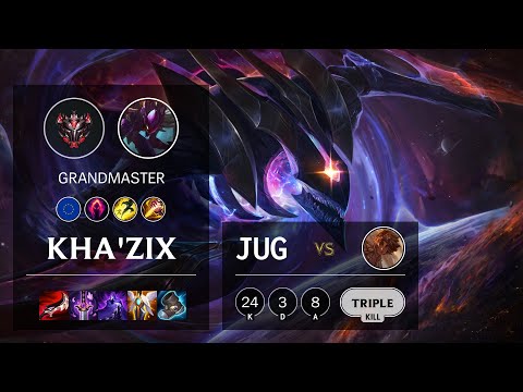 Kha'Zix Jungle vs Taliyah - EUW Grandmaster Patch 10.25b