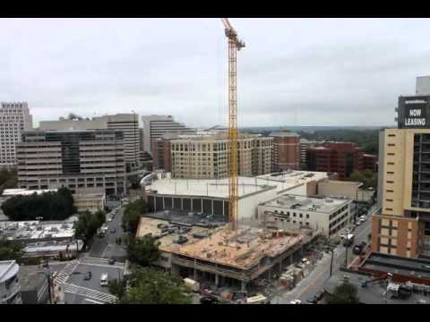 Luxury Residential High-Rise Construction Timelapse