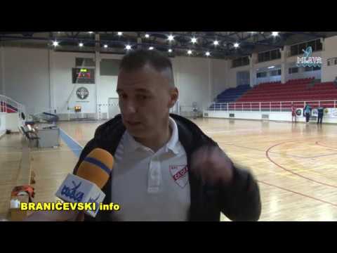 7. kolo SUPER B LIGE za zene ZRK Sloga - ZRK Beograd(RTV MLAVA 10.11.2019.)