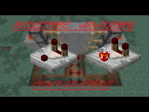 Redstone Academy 4: Comparators