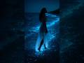 Why This Sea Glows Bright Blue After Dark Naturefacts Youtubeshorts Shortsfacts