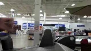 preview picture of video 'A trip around Sam's club via forklift'