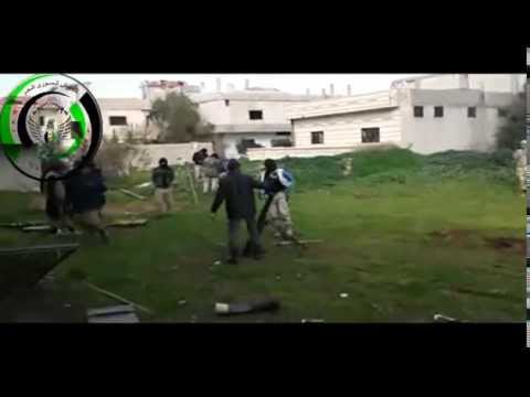 استهداف مقرات النظام المتمركزة في جسر ازرع في ريف درعا بقذائف الهاون من قبل الفرقة 90