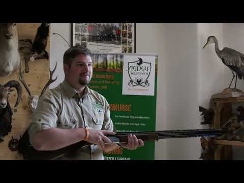Weapon handling over-and-under shotgun - Parey hunting training
