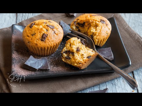 Healthy Recipe: Almond Butter Chocolate Chip Muffins (Gluten-Free)