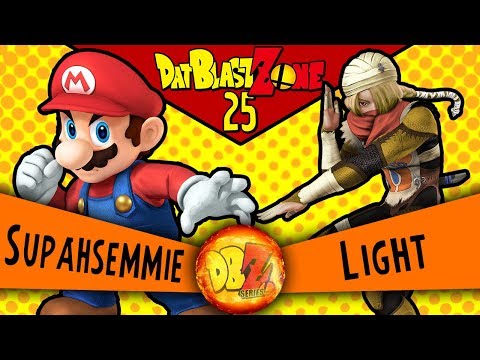 DAT BlastZone 25 - Singles Top 8 - Losers Final - Supahsemmie vs. Light