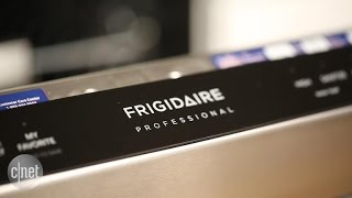 Try as it might, this Frigidaire dishwasher can't keep food down