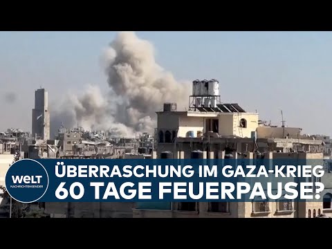 GAZA-KRIEG: Hamas stimmt 60 Tagen Waffenruhe zu