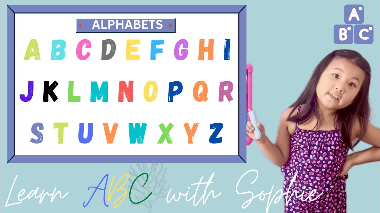 ABC | Learn ABC Alphabets with Sophie | ABC Songs | How to Write ABC Letters for Children