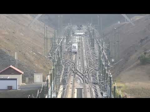 ICE 4 (BR 412) 250 Km/h @ Tunnel Baumleite - SFS Ebensfeld-Erfurt