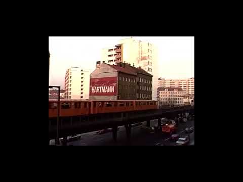 Berlin Oktober 1986. U1 Schlesisches Tor - Ruhleben. Berlin zu der Zeit ohne Nazis und Asis. 