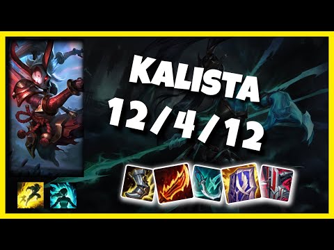 Kalista Gameplay Challenger Replay S11 - 10.25 Bot Lane (12/4/12) - NA