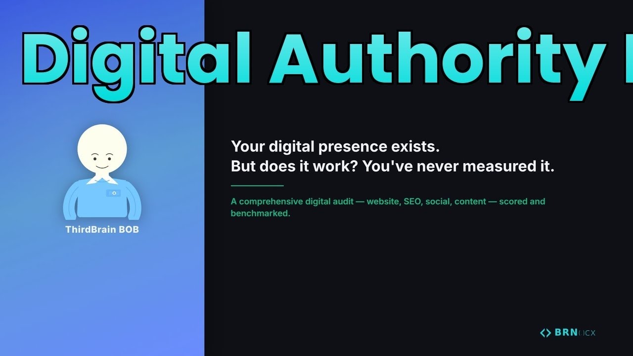 Your digital presence exists.