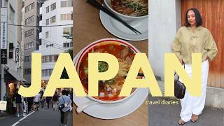 japan travel diaries | exploring tokyo, lots of matcha, shopping, cute cafes & eating gooood!