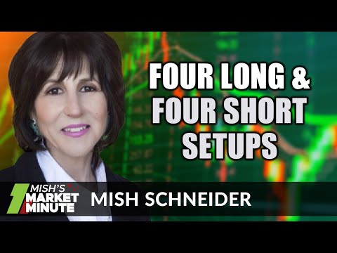Four Long and Four Short Setups | Mish Schneider | Mish's Market Minute (11.13.20)
