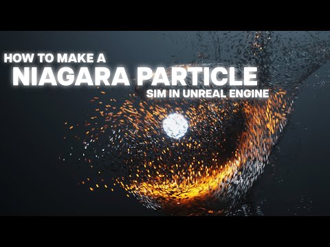 Learn This UNREAL 5 NIAGARA Particle Sim! UPDATED