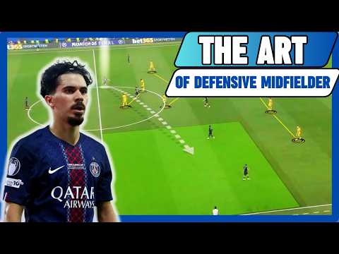 Vitinha | The Art of a Defensive Midfielder | How to Play as DM | Tactical Analysis & Skills at PSG