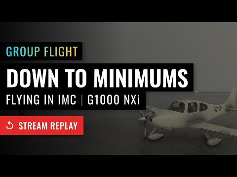 Stream Replay: Group Flight: Flying in IMC with the NXi - Microsoft Flight Simulator
