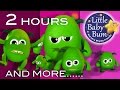 Five Little Monsters 2 Hours Of LittleBabyBum Nursery Rhymes For Babies ABCs And 123s