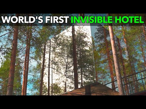 The Invisible Hotel Made of...Mirrors.