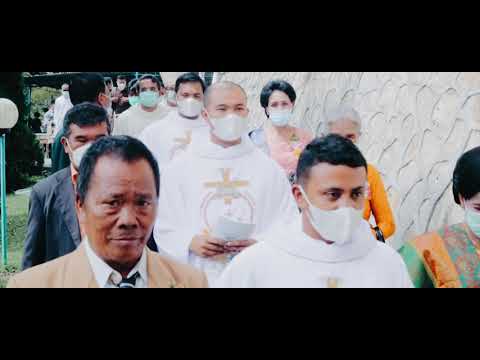 Hilite Tahbisan 3 Imam Kapusin di Gereja Pace e Bene, Nagahuta