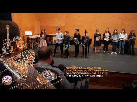 Concerto de Laureados do 12.º Concurso de Instrumentistas - Cat. D, E e F.