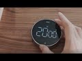 Кухонний таймер Baseus Heyo Rotation Countdown Timer Black цифровий магнітний (ACDJS-01) 9