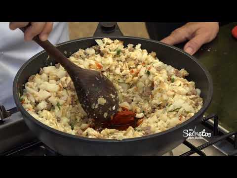 Picadillo de arracache & Empanadas de arracache (martes 18 de julio del 2017)