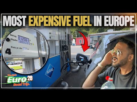 How Can Fuel Be This Expensive In Europe ? 218Rs/L 😥| The Epic Europe Road Trip | Ep - 28