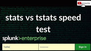 Splunk: Is tstats really that much faster
