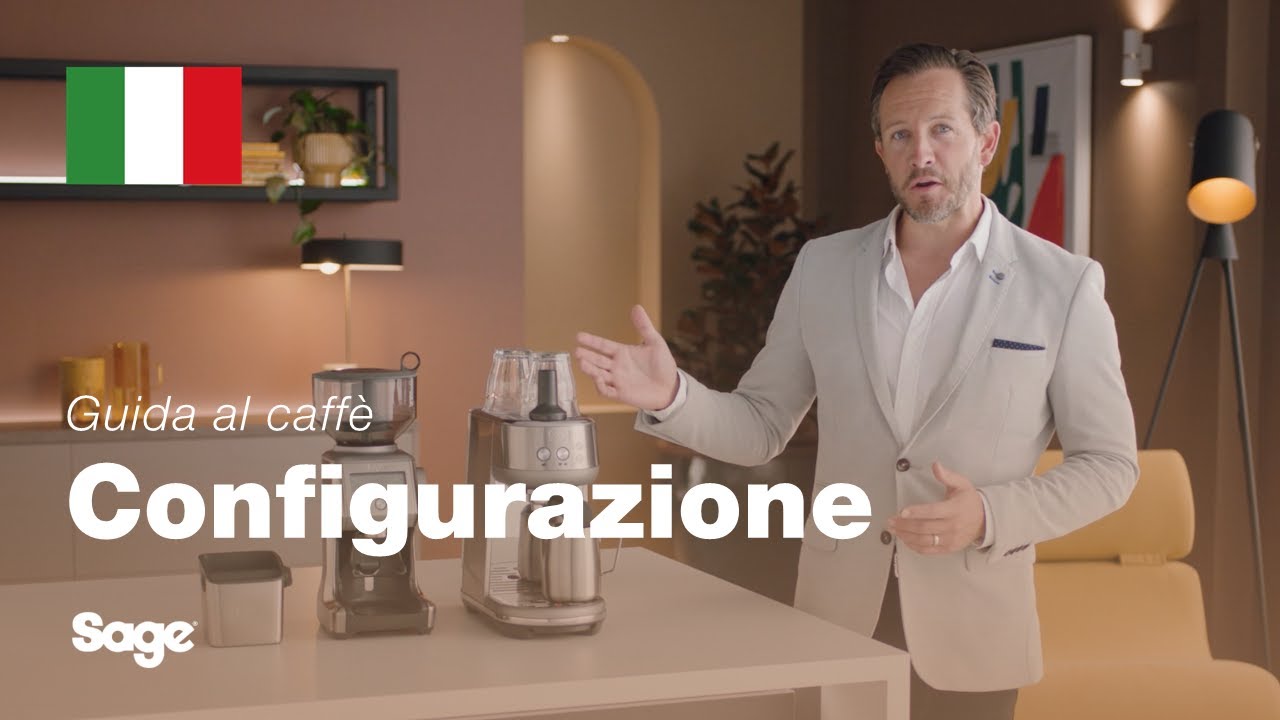 Configurazione della macchina per caffè