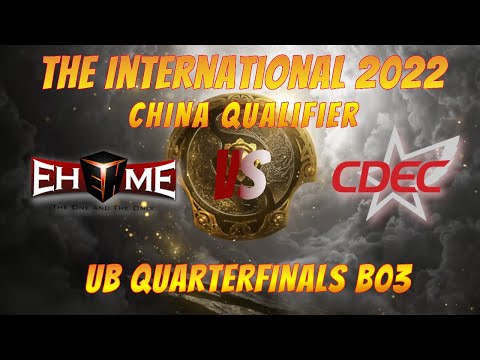 EHOME vs CDEC - BEST OF 3 - QUARTERFINALS - The International 2022 CHINA Qualifier DOTA 2 HIGHLIGHTS