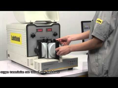 Coulometric Sensor Method Oxygen Permeation Analyzer for Solar Backsheet - Labthink