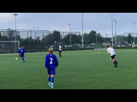 IJburg afc JO15-1 - sc Buitenveldert JO15-1 zon.  1e helft (Beker)