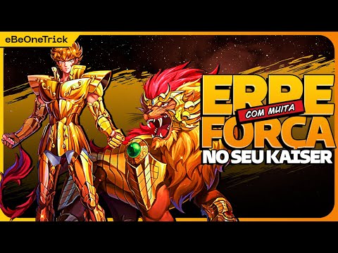 ERRE COM MUITA FORÇA O SEU KAISER! SE NÃO PUDER PEGAR É ATÉ MELHOR! - SAINT SEIYA AWAKENING