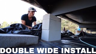 Double Wide Installation Timelapse - Home Nation
