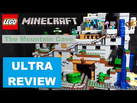 Lego ULTRA Review: Minecraft The Mountain Cave