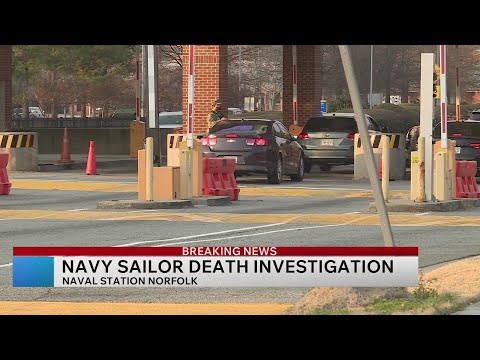 Navy sailor found dead at Naval Station Norfolk, investigation underway