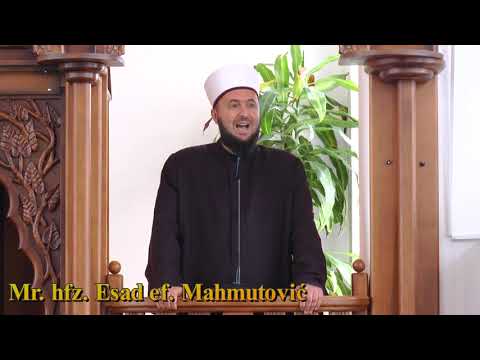 Islamski odgoj djece - Hutba Mr. hfz. Esad. ef. Mahmutović