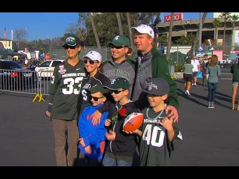 Spartans fans capture the moments at Rose Bowl