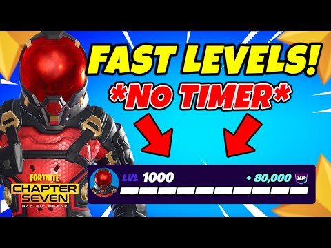 New Best *NO TIMER* Fortnite XP MAP to LEVEL UP FAST in Chapter 7