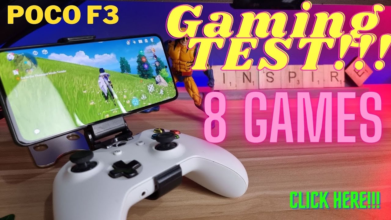 Poco F3 Gaming Test with FPS Counter 8 AAA Games LOL ML CODM Genshin ROS PUBG Marvel Super Wars